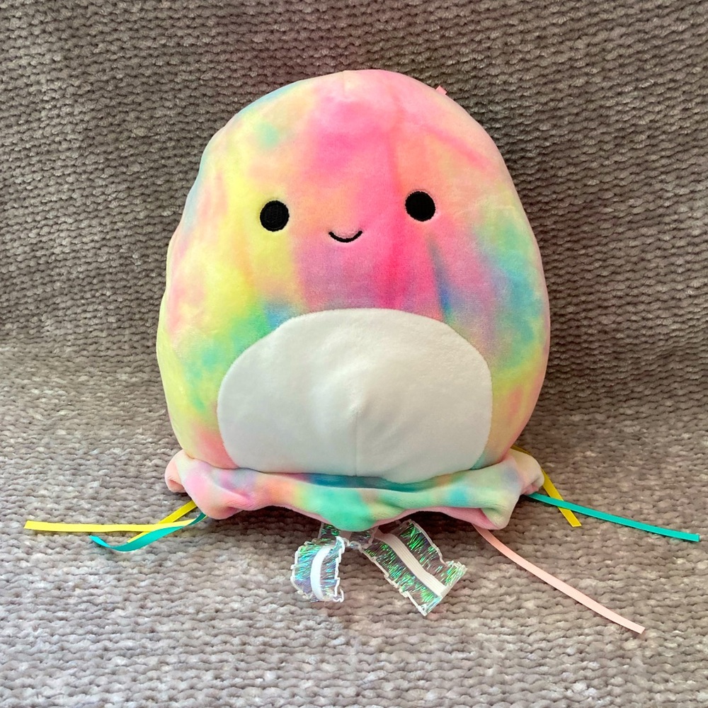 Squishmallows Janet The Jellyfish, Tie Dye, 11” Plush‎